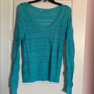 Light Blue Knit Sweater